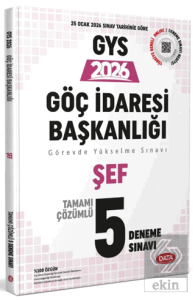 Göç İdaresi Başkanlığı Şef GYS Tamamı Çözümlü 5 Deneme Sınavı