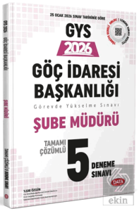 Göç İdaresi Başkanlığı Şube Müdürlüğü GYS Tamamı Çözümlü 5 Deneme Sınavı