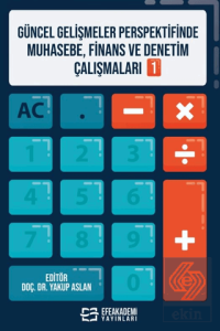Güncel Gelişmeler Perspektifinde Muhasebe, Finans 