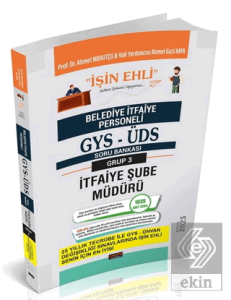 GYS-ÜDS Belediye İtfaiye Personeli Şube Müdürü Soru Bankası 3. Grup