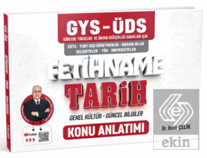 GYS - ÜDS Fetihname Tarih Konu Anlatımı