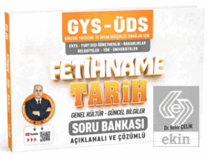 GYS - ÜDS Fetihname Tarih Soru Bankası