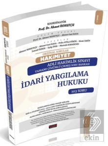 HAKİMİYET Adli Hakimlik İdari Yargılama Hukuku Çıkmış Soru Bankası