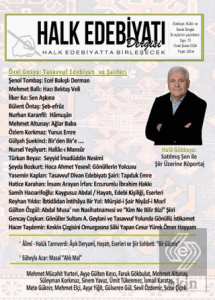 Halk Edebiyatı Dergisi: 70 Ocak - Şubat 2026