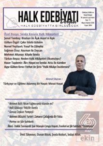 Halk Edebiyatı Dergisi: 72 Mayıs - Haziran 2026