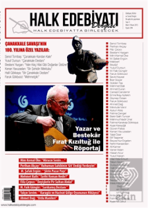 Halk Edebiyatı Dergisi Sayı: 5 Mart-Nisan 2015