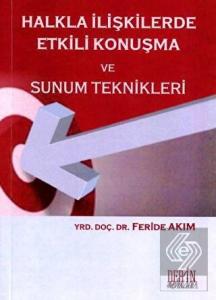 Halkla İlişkilerde Etkili Konuşma ve Sunum Teknikl