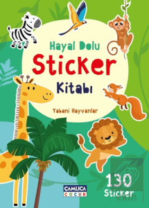 Hayal Dolu Sticker Kitabı 1 - Yabani Hayvanlar