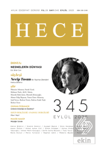 Hece Dergisi - Sayı 345 Eylül 2025