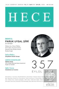 Hece Dergisi - Sayı 357 Eylül 2026