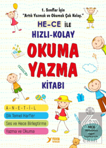 Hece ile Hızlı Kolay Okuma Yazma Kitabı