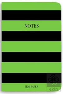 Helloween Yeşil Çizgili - Defter