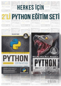 Herkes İc¸in 2li PYTHON Egˆitim Seti (2 Kitap)