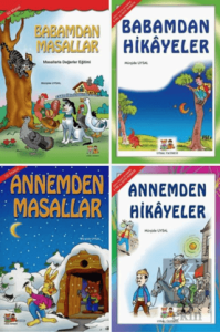 Hikayeler ve Masallarla Değerler Eğitimi Seti (4 Kitap)