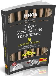HMGS Hukuk Mesleklerine Giriş Sınavı 5 Deneme Sınavı