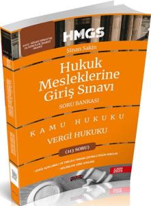 HMGS Vergi Hukuku Soru Bankası