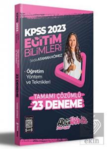 Hocawebde 2023 KPSS Eğitim Bilimleri Öğretim Yönte