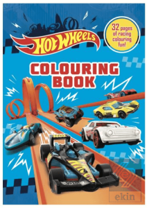 Hot Wheels Colouring Book