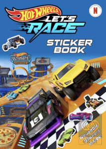 Hot Wheels Let's Race Sticker Book