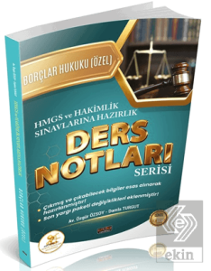HUKAL HMGS - Hakimlik Borçlar Hukuku Özel Hükümler Ders Notları