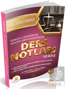 HUKAL HMGS - Hakimlik Genel Kamu Hukuku Ders Notları