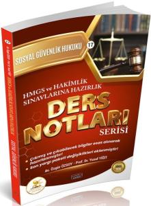 HUKAL HMGS HAKİMLİK Sosyal Güvenlik Hukuku Ders Notları