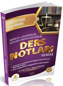 HUKAL HMGS HAKİMLİK Vergi ve Vergi Usul Hukuku Ders Notları