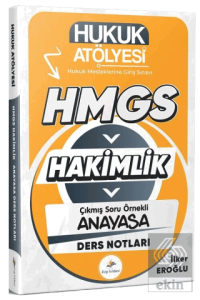 Hukuk Atölyesi HMGS Hakimlik Anayasa Hukuku Ders Notları
