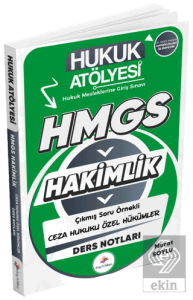 Hukuk Atölyesi HMGS Hakimlik Ceza Hukuku Özel Hükümler Ders Notları