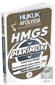 Hukuk Atölyesi HMGS Hakimlik Milletlerarası Hukuku Ders Notları
