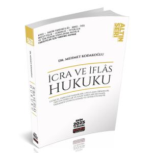 İcra ve İflas Hukuku Konu Anlatımı Altın Seri