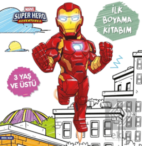 İlk Boyama Kitabım Iron Man - Marvel Super Hero Ad