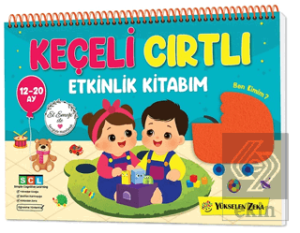 İlk Cırt Cırtlı - Keçeli Etkinlik Kitabım (12-20 Ay)