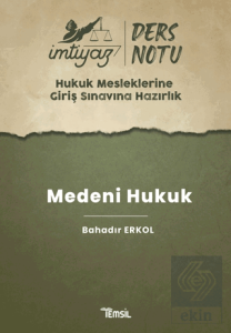 İmtiyaz HMGS Ders Notları Medeni Hukuk