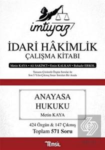 İmtiyaz İdari Hakimlik Çalışma Kitabı - Anayasa Hu
