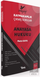 İmtiyaz Kaymakamlık Çıkmış Sorular Anayasa Hukuku