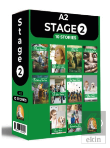 İngilizce Hikaye Stage 2 10'lu Hikaye Seti Kutu Tanıtım (A2) Seviyelerinde