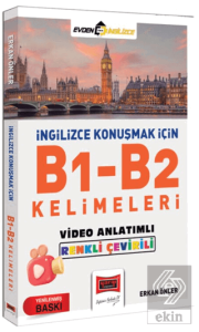 İngilizce Konuşmak İçin B1-B2 Kelimeleri Video Anlatımlı Renkli Çeviri