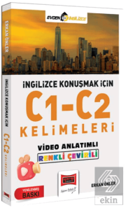 İngilizce Konuşmak İçin C1-C2 Kelimeleri Video Anlatımlı Renkli Çeviri