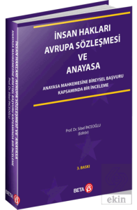 İnsan Hakları Avrupa Sözleşmesi ve Anayasa