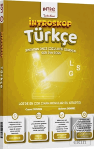 İntro Yayınları 8. Sınıf LGS Türkçe İntroskop Soru Bankası