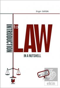 Introduction to Law in a Nutshell (Nutshell Series I)