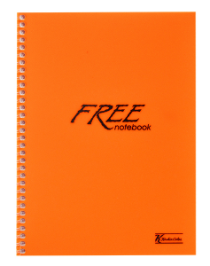 K.Color A5 100 Yp.Çizgili PP Kapak Free Defter