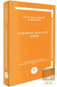 Kabahatler Kanunu Şerhi