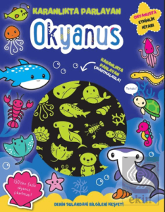 Karanlıkta Parlayan Kitaplar - Okyanus (Parlayan Çıkartmalar)