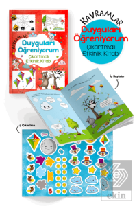 Kavramlar - Duyguları Öğreniyorum - Çıkartmalı Etkinlik Kitabı