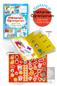 Kavramlar – Miktarları Öğreniyorum – Çıkartmalı Etkinlik Kitabı