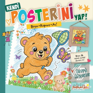 Kendi Posterini Yap! Boya Kopart As! Sevimli Afacanlar