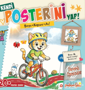 Kendi Posterini Yap! Boya Kopart As! Sevimli Sporcular