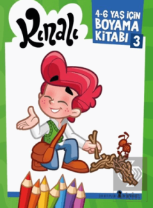Kınalı 4 - 6 Yaş İçin Boyama Kitabı - 3